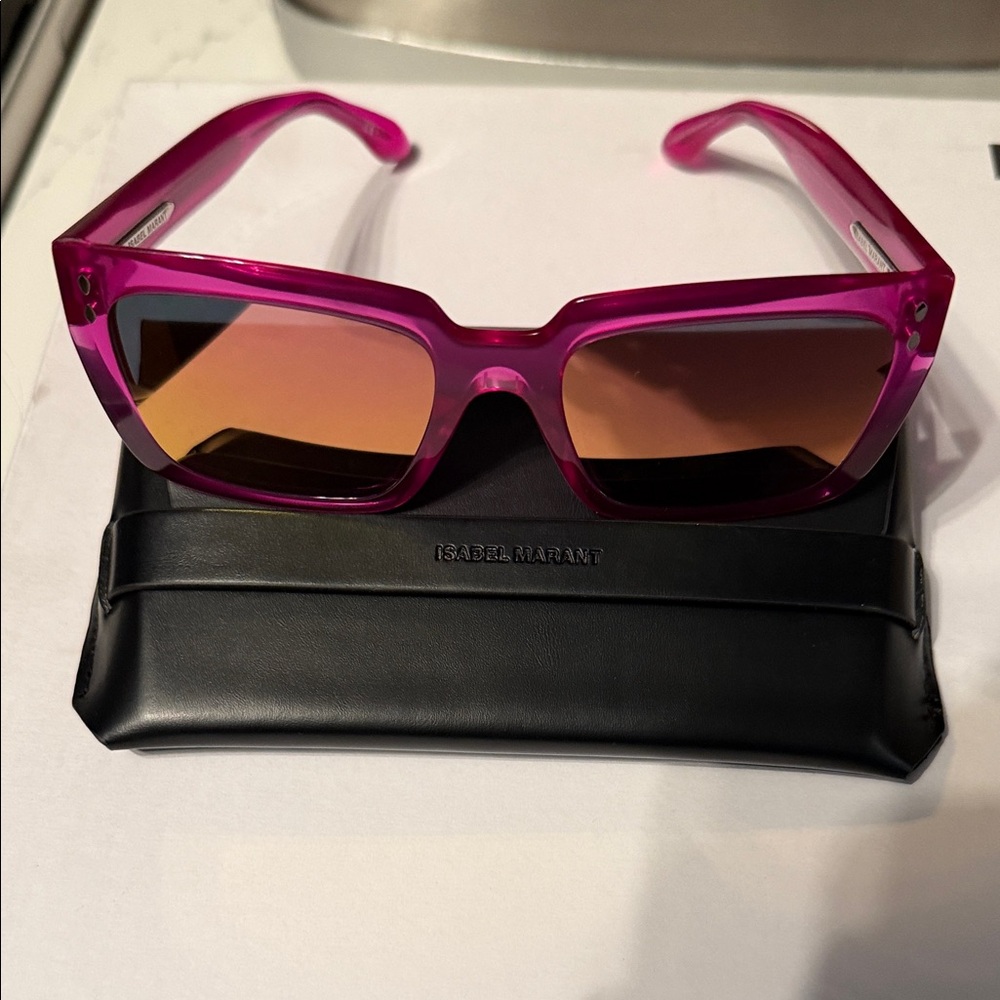 Isabel Marant Fuchsia Sunglasses